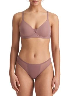 MARIE JO Louie Full Cup Wireless Bra - Satin Taupe -FREYA Shop braforme lingerie marie jo louie bra 0122094 sat full