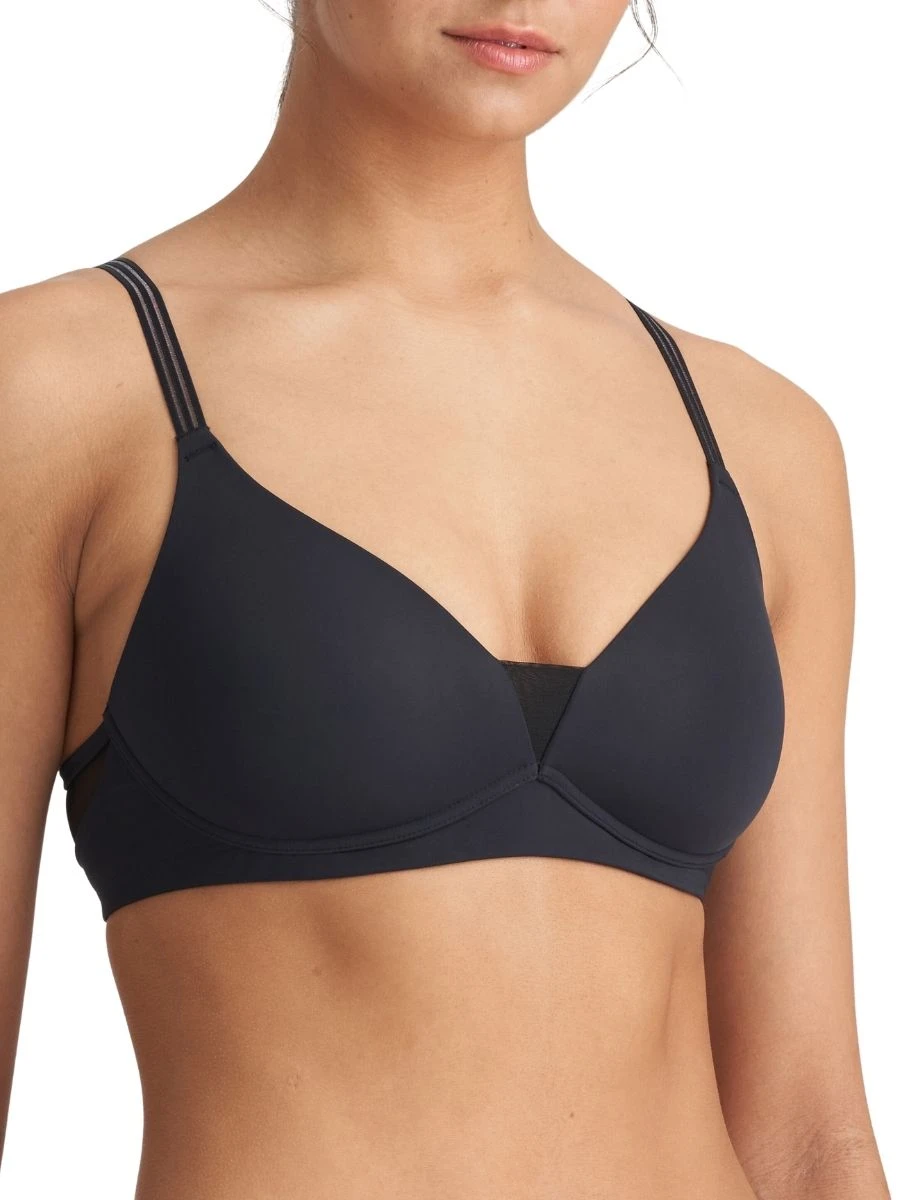 MARIE JO Louie Full Cup Wireless Bra - Black 5 MARIE JO Louie Full Cup Wireless Bra - Black - Image 3