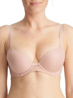 MARIE JO Louie Push-Up Bra - Powder Rose