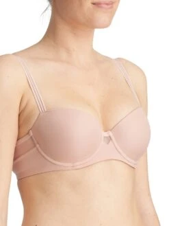 MARIE JO Louie Padded Balcony Bra - Powder Rose -FREYA Shop braforme lingerie marie jo louie bra 0122099 pwd s