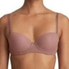 MARIE JO Louie Padded Balcony Bra - Satin Taupe -FREYA Shop braforme lingerie marie jo louie bra 0122099 sat f