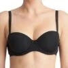 MARIE JO Louie Padded Balcony Bra - Black -FREYA Shop braforme lingerie marie jo louie bra 0122099 zwa f