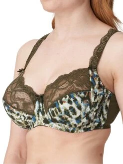 PRIMADONNA Madison Full Cup Bra - Olive Green -FREYA Shop braforme lingerie primadonna madison bra 0162120 olg olive green s