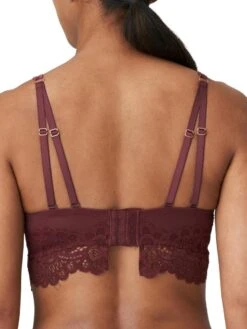 Twist First Night Longline Plunge Bra - Merlot -FREYA Shop braforme lingerie primadonna twist 0141886 mrl merlot b