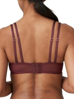 Twist First Night Padded Balcony Bra - Merlot 15 Twist First Night Padded Balcony Bra - Merlot -FREYA Shop braforme lingerie primadonna twist 0241882 mrl merlot b1