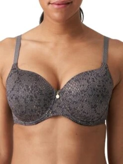 Twist Villemin Heartshape Bra - Kitten Grey