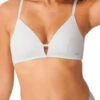 Sloggi Ever Fresh Plus Plunge Bralette - White -FREYA Shop braforme lingerie sloggi bra 10211307 0003 f