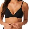 Sloggi Ever Fresh Plus Plunge Bralette - Black -FREYA Shop braforme lingerie sloggi bra 10211307 0004 f