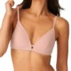 Sloggi Ever Fresh Plus Plunge Bralette - V S Terracotta -FREYA Shop braforme lingerie sloggi bra 10211307 00ek f