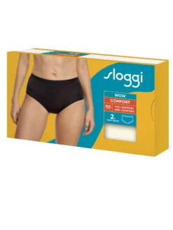Sloggi WOW Comfort 2.0 Maxi (2 Pack) -FREYA Shop braforme lingerie sloggi knickers briefs 10207430 1595 packaging
