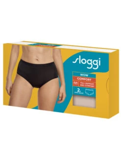 Sloggi WOW Comfort 2.0 Maxi (2 Pack) -FREYA Shop braforme lingerie sloggi knickers briefs 10207430 7308 packaging