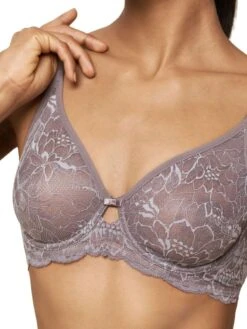 Triumph Amourette Charm High Apex Bra - Pigeon Grey -FREYA Shop braforme lingerie triumph bras amourette charm 10214458 3091 close1