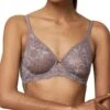 Triumph Amourette Charm High Apex Bra - Pigeon Grey -FREYA Shop braforme lingerie triumph bras amourette charm 10214458 3091 f