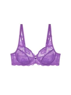 Triumph Amourette 300 High Apex Bra - Blueberry Cream -FREYA Shop braforme lingerie triumph briefs amourette 300 summer 10214453 3089 p