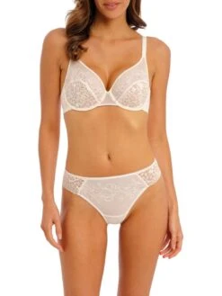 Wacoal Akina Underwired Bra - Ivory -FREYA Shop braforme lingerie wacoal akina ivy ivory we600901 full