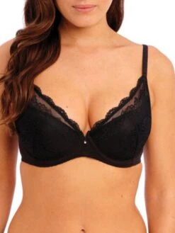 Wacoal Ravissant Plunge Bra - Black