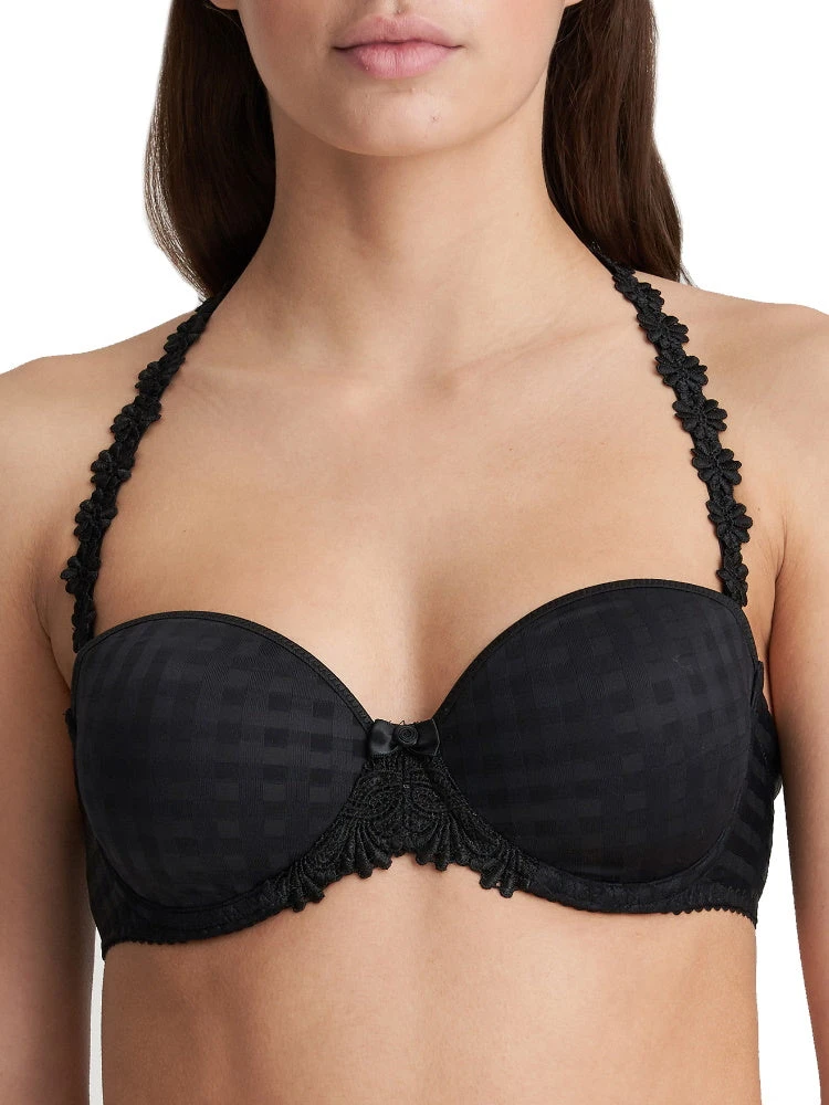 MARIE JO Avero Padded Strapless Bra - Black 5 MARIE JO Avero Padded Strapless Bra - Black - Image 3