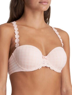 MARIE JO Avero Padded Strapless Bra - Pearly Pink -FREYA Shop braforme marie jo avero 0200413 pep padded strapless bra s