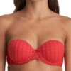 MARIE JO Avero Padded Strapless Bra - Scarlet -FREYA Shop braforme marie jo avero 0200413 sca padded strapless bra f