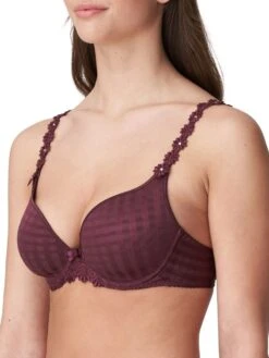MARIE JO Avero Padded Heartshape Bra - Wine -FREYA Shop braforme marie jo avero lingerie 0100416 wine s