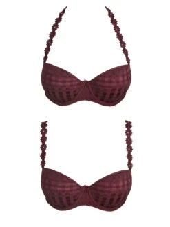 MARIE JO Avero Padded Balcony Bra - Wine -FREYA Shop braforme marie jo avero lingerie 0100419 wine p