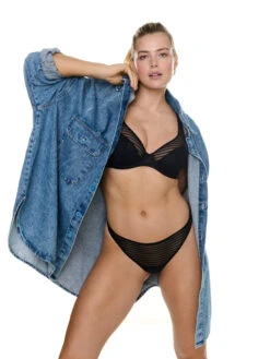 MARIE JO Basyl Half Padded Plunge Bra - Black 17 MARIE JO Basyl Half Padded Plunge Bra - Black -FREYA Shop braforme marie jo basyl 0102875 ZWA 2l