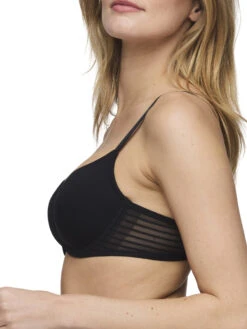 MARIE JO Basyl Padded Heartshape Bra - Black -FREYA Shop braforme marie jo basyl 0102876 ZWA s