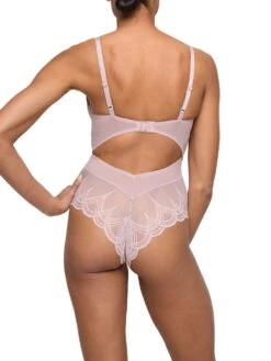 MARIE JO Cathia Plunge Bodysuit - Bois De Rose -FREYA Shop braforme marie jo cathia 0402812 BDS 2b