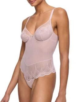 MARIE JO Cathia Plunge Bodysuit - Bois De Rose -FREYA Shop braforme marie jo cathia 0402812 BDS s