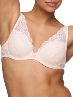 MARIE JO Cyrile Padded Plunge Bra - Crystal Pink