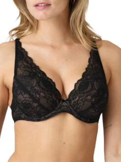 MARIE JO Cyrile Padded Plunge Bra - Black
