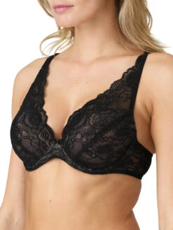 MARIE JO Cyrile Padded Plunge Bra - Black -FREYA Shop braforme marie jo cyrile 0102924 ZWA s