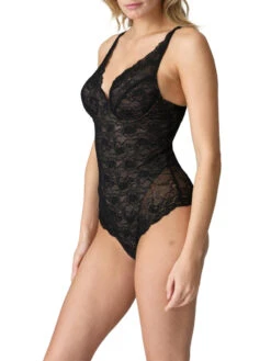 MARIE JO Cyrile Padded Plunge Body - Black -FREYA Shop braforme marie jo cyrile 0402924 ZWA 2s