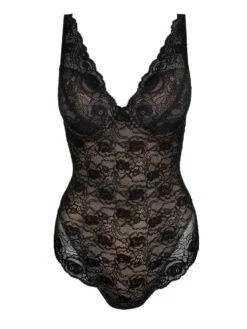 MARIE JO Cyrile Padded Plunge Body - Black -FREYA Shop braforme marie jo cyrile 0402924 ZWA c