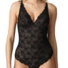 MARIE JO Cyrile Padded Plunge Body - Black -FREYA Shop braforme marie jo cyrile 0402924 ZWA f