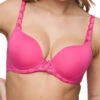 MARIE JO Heleen Padded Heartshape Bra - Hollywood Pink -FREYA Shop braforme marie jo heleen 0102866 HWP f