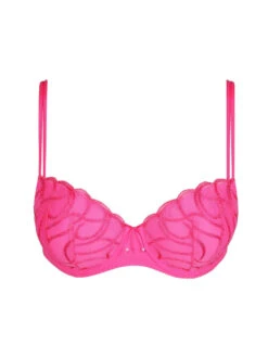 MARIE JO Heleen Padded Balcony Bra - Hollywood Pink -FREYA Shop braforme marie jo heleen 0102869 HWP c