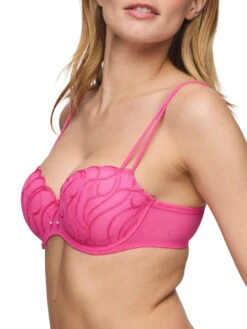 MARIE JO Heleen Padded Balcony Bra - Hollywood Pink -FREYA Shop braforme marie jo heleen 0102869 HWP s
