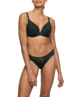 MARIE JO Jadei Padded Plunge Bra - Deep Forest -FREYA Shop braforme marie jo jadei 0102764 DFO 2f