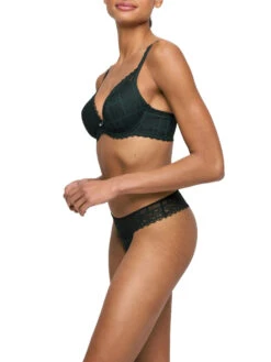 MARIE JO Jadei Padded Plunge Bra - Deep Forest -FREYA Shop braforme marie jo jadei 0102764 DFO 2s