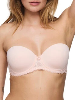 MARIE JO Jadei Padded Strapless Bra - Glossy Pink