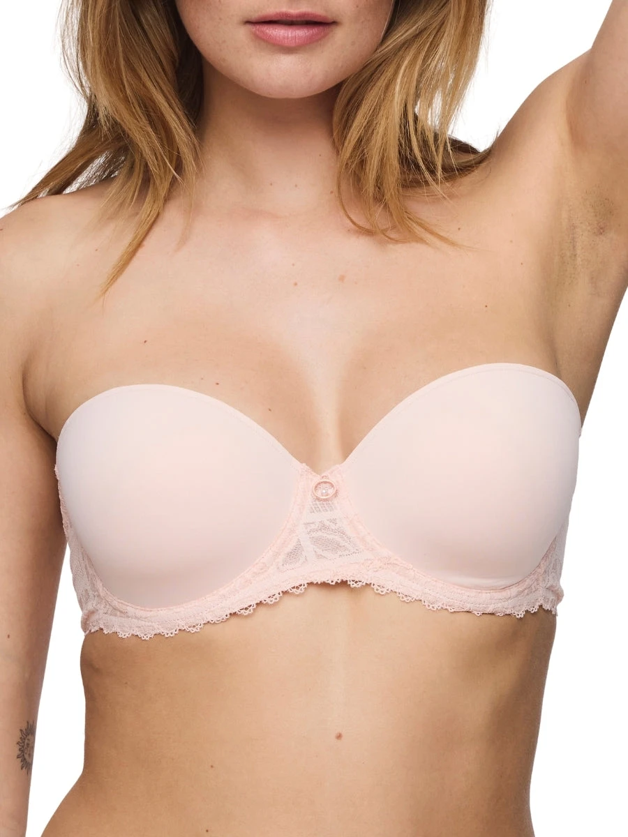 MARIE JO Jadei Padded Strapless Bra - Glossy Pink 3 MARIE JO Jadei Padded Strapless Bra - Glossy Pink