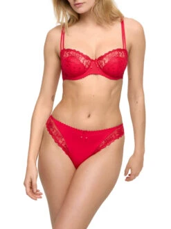 MARIE JO Jane Half Padded Balcony Bra - True Red -FREYA Shop braforme marie jo jane 0101335 TRR 2f