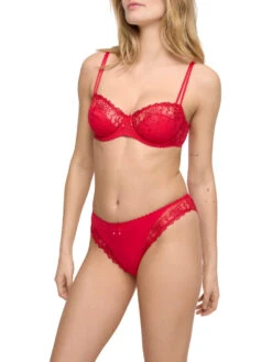 MARIE JO Jane Half Padded Balcony Bra - True Red -FREYA Shop braforme marie jo jane 0101335 TRR 2s