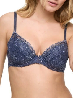 MARIE JO Jane Push Up Bra - Blue Shadow