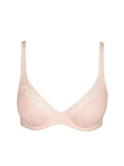 MARIE JO Jereme Half Padded Plunge Bra - Glossy Pink -FREYA Shop braforme marie jo jereme 0122395 GLP c