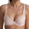 MARIE JO Jereme Half Padded Plunge Bra - Glossy Pink -FREYA Shop braforme marie jo jereme 0122395 GLP f