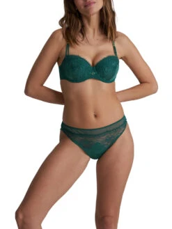 MARIE JO Junoo Padded Balcony Bra - Jasper Green -FREYA Shop braforme marie jo junoo 0102719 JAS 2f