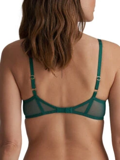 MARIE JO Junoo Padded Balcony Bra - Jasper Green -FREYA Shop braforme marie jo junoo 0102719 JAS b