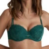 MARIE JO Junoo Padded Balcony Bra - Jasper Green -FREYA Shop braforme marie jo junoo 0102719 JAS f